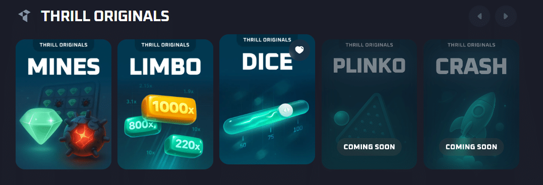 thrill casino